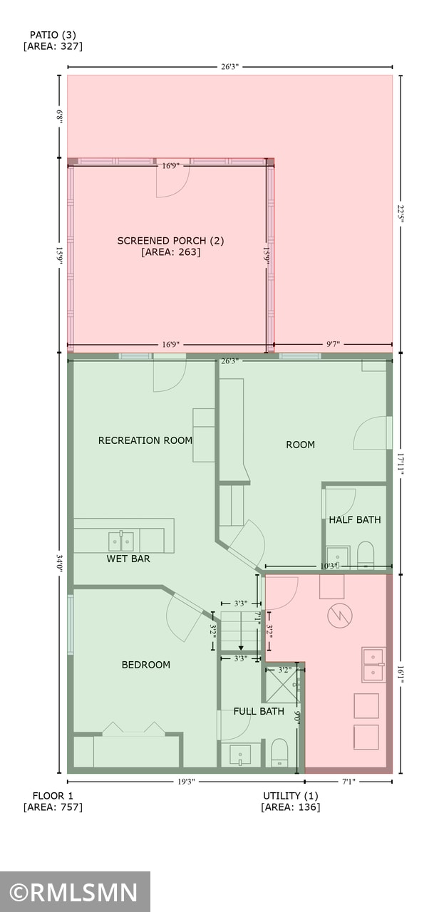 6316 15th Ave S, Richfield, MN 55423 - property floor plan