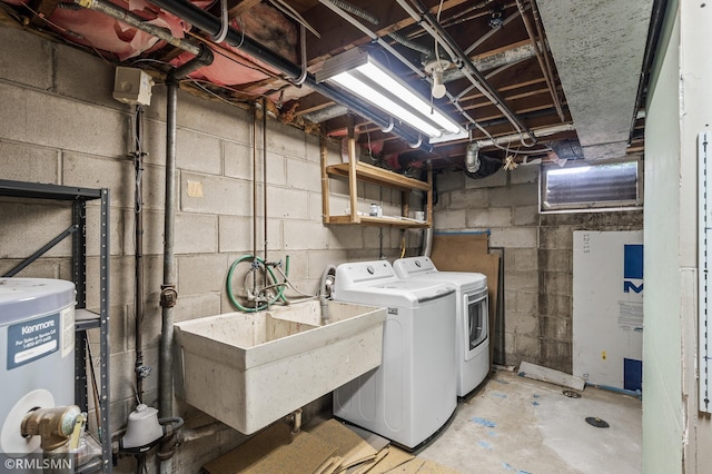 6316 15th Ave S, Richfield, MN 55423 - washroom featuring independent washer and dryer