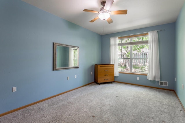 2230 Lower Afton Rd E, Saint Paul, MN 55119 - carpeted empty room featuring baseboards and a ceiling fan