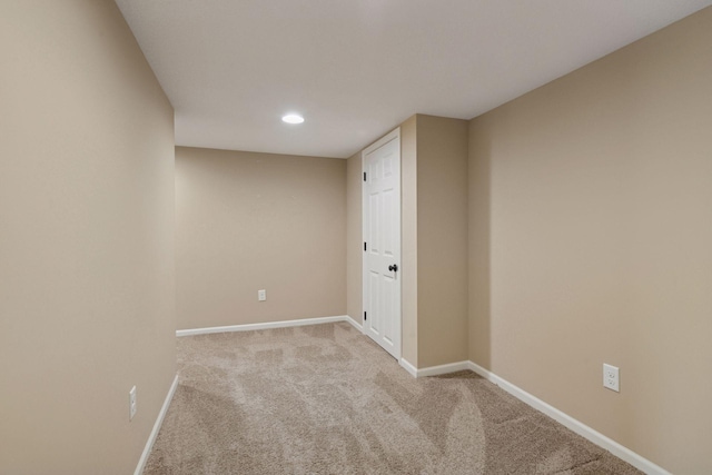 5110 Woodridge Rd, Minnetonka, MN 55345 - finished basement featuring carpet floors, baseboards, and recessed lighting