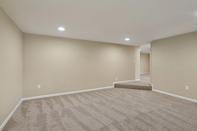 5110 Woodridge Rd, Minnetonka, MN 55345 - carpeted spare room featuring recessed lighting and baseboards