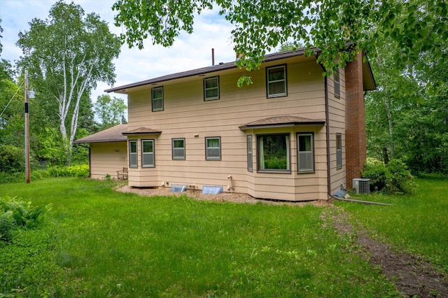 41502 Flink Ave, North Branch, MN 55056 - rear view of house with a lawn