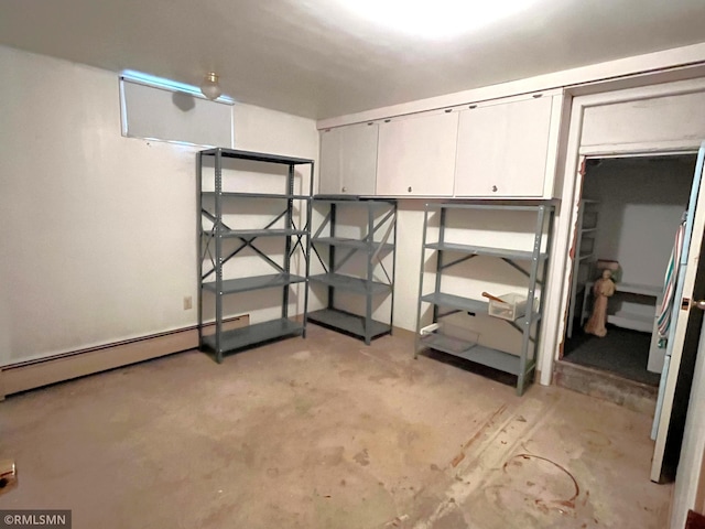 1277 Shakopee Ave E, Shakopee, MN 55379 - basement with a baseboard heating unit