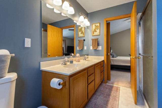 6445 Coryell Ct, Inver Grove Heights, MN 55076 - ensuite bathroom with toilet and double vanity