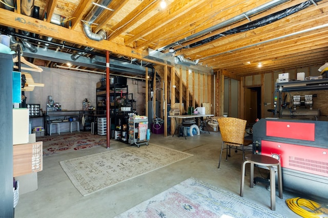 6445 Coryell Ct, Inver Grove Heights, MN 55076 - view of unfinished basement