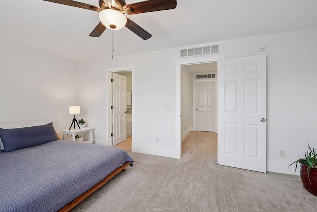 1924 Shamrock Pl, Chaska, MN 55318 - bedroom featuring light carpet and ceiling fan