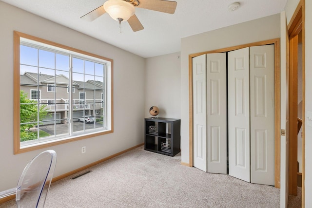 17829 66th Ave N, Maple Grove, MN 55311 - carpeted bedroom featuring a closet and a ceiling fan