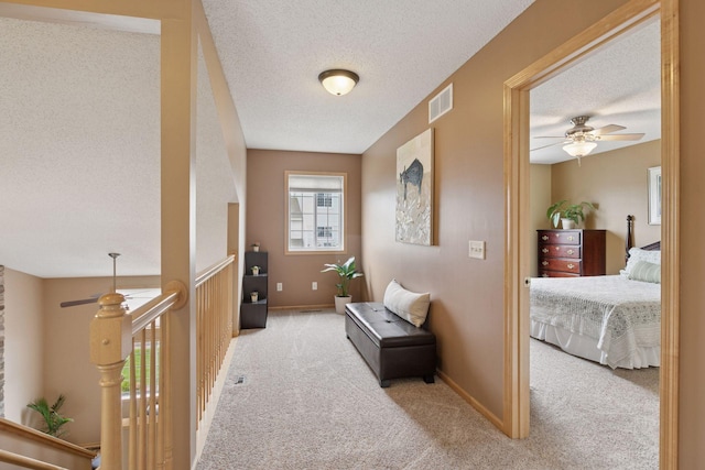 17829 66th Ave N, Maple Grove, MN 55311 - hallway with light carpet and a textured ceiling