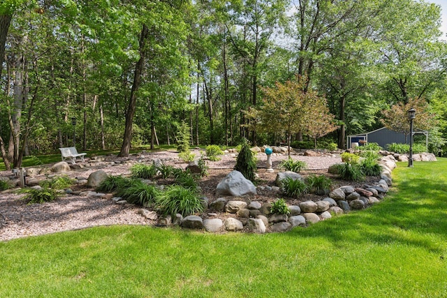 9320 Abigail Ct, Inver Grove Heights, MN 55077 - view of green lawn