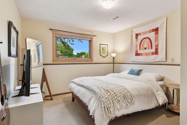 164 Wendy Ct, Shoreview, MN 55126 - carpeted bedroom featuring a textured ceiling and baseboards