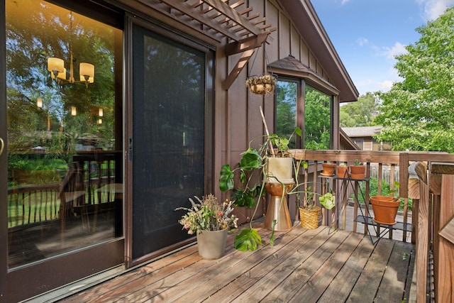 164 Wendy Ct, Shoreview, MN 55126 - view of wooden terrace