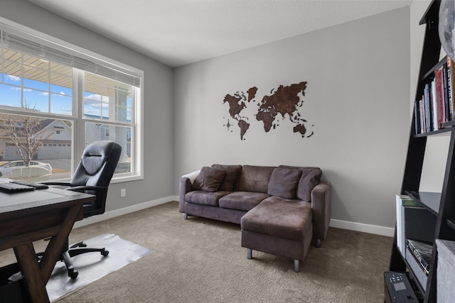 12946 Jewell Cir, Blaine, MN 55449 - carpeted office with baseboards