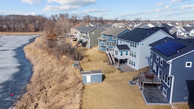 12946 Jewell Cir, Blaine, MN 55449 - aerial perspective of suburban area