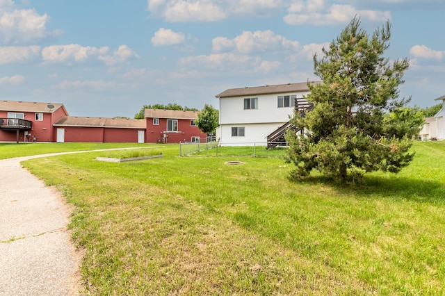 250 18th Ave SE, Saint Joseph, MN 56374 - view of yard with a garage
