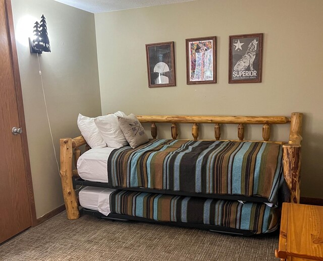 529 Moose Mountain Dr, Lutsen Twp, MN 55615 - view of carpeted bedroom