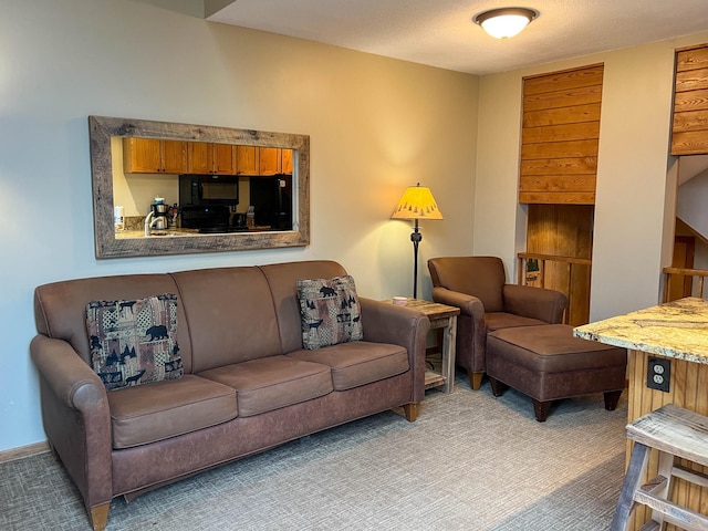 529 Moose Mountain Dr, Lutsen Twp, MN 55615 - living room featuring carpet floors