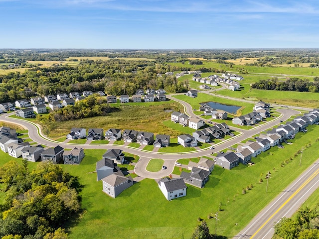 20098 68th Pl, Corcoran, MN 55340 - aerial perspective of suburban area with a nearby body of water