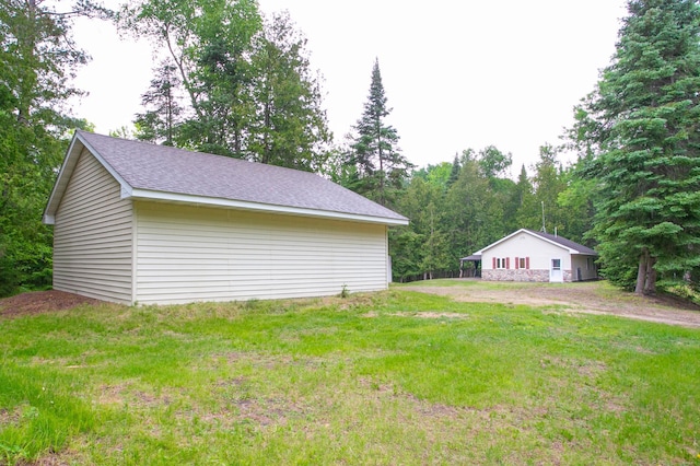10547 Vermeil Dr NE, Deer River, MN 56636 - view of grassy yard