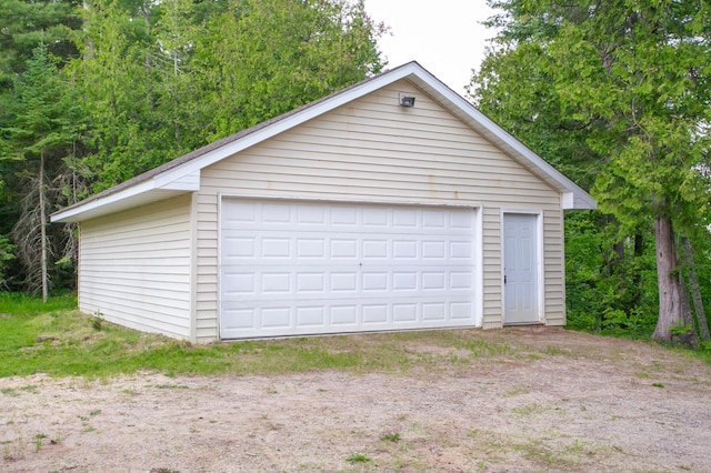 10547 Vermeil Dr NE, Deer River, MN 56636 - view of detached garage
