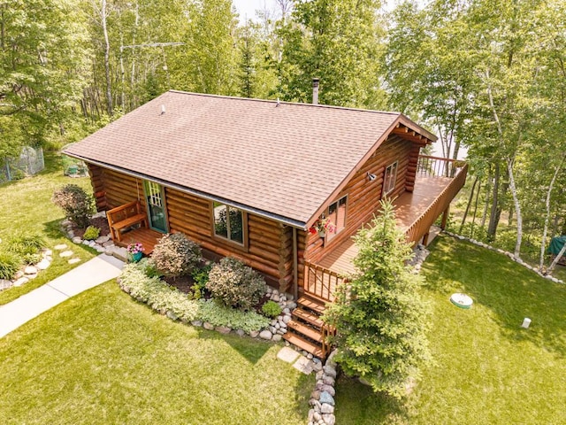 45517 County Road 346, Balsam Twp, MN 55709 - aerial view of property and surrounding area