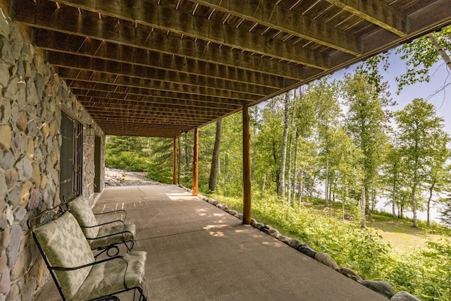 45517 County Road 346, Balsam Twp, MN 55709 - view of patio