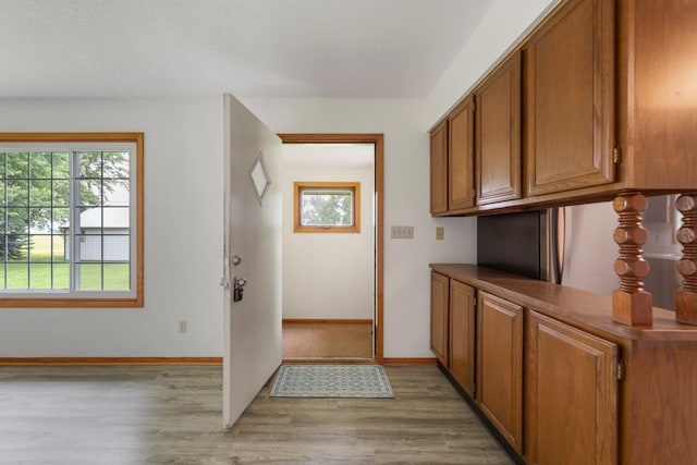 51343 20th Ave, Kenyon Twp, MN 55946 - doorway to outside with light wood-style floors and baseboards