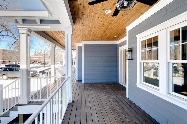 TBB403 College St, Northfield, MN 55057 - view of wooden porch