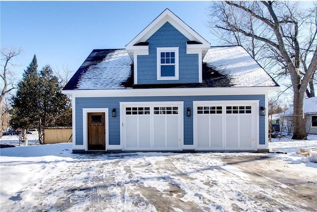 TBB403 College St, Northfield, MN 55057 - view of snow covered garage