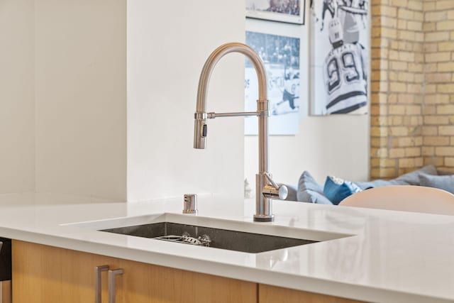 406 Wacouta St Unit 601, Saint Paul, MN 55101 - kitchen view of a sink and light countertops