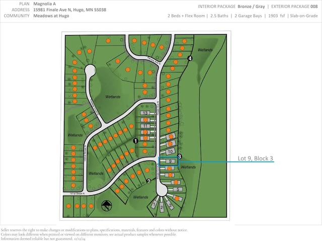 15981 Finale Ave N, Hugo, MN 55038 - parcel map
