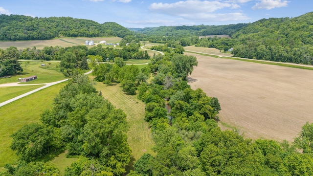 N1931 110th St, Union Twp, WI 54761 - bird's eye view of a heavily wooded area