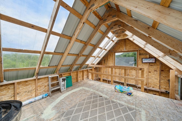 N1931 110th St, Union Twp, WI 54761 - view of unfinished attic