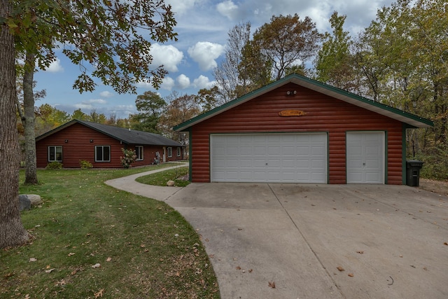 1087 Horseshoe Dr NW, Backus, MN 56435 - view of garage