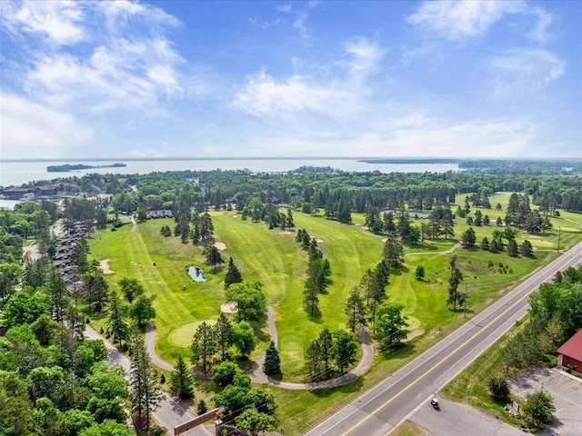 30202 Circle Dr, Breezy Point, MN 56472 - drone / aerial view of a nearby body of water and a local golf course