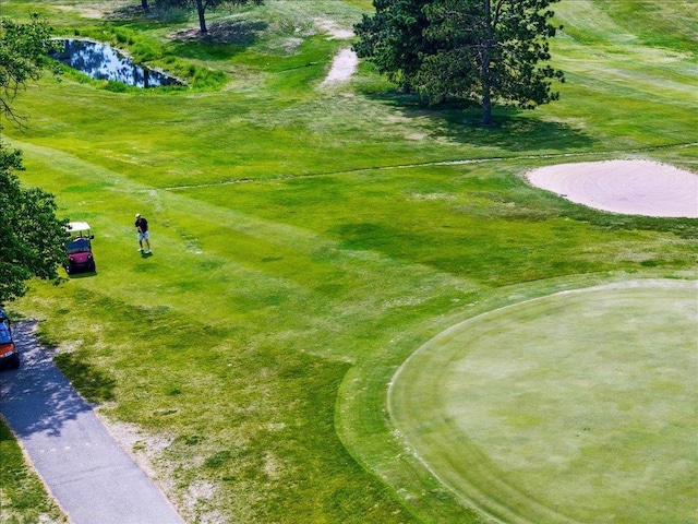 30202 Circle Dr, Breezy Point, MN 56472 - surrounding community with a water view and golf course view