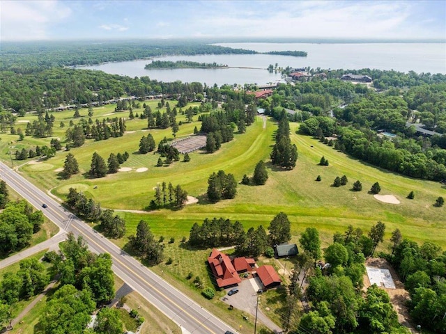 30202 Circle Dr, Breezy Point, MN 56472 - bird's eye view of a large body of water