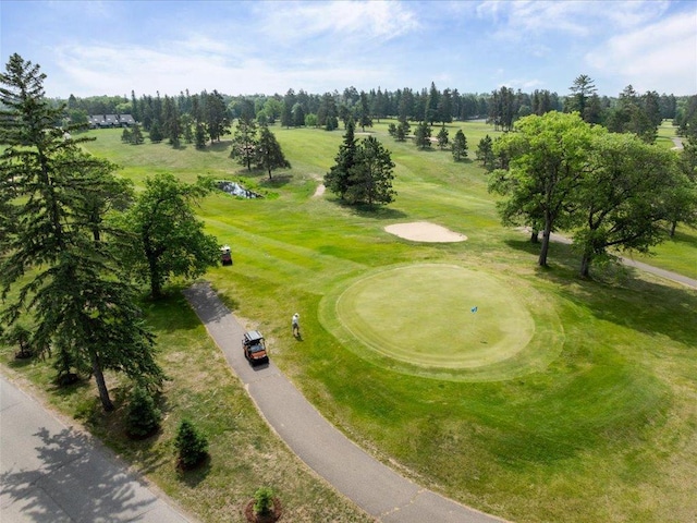 30202 Circle Dr, Breezy Point, MN 56472 - aerial view of a golf club and a tree filled landscape
