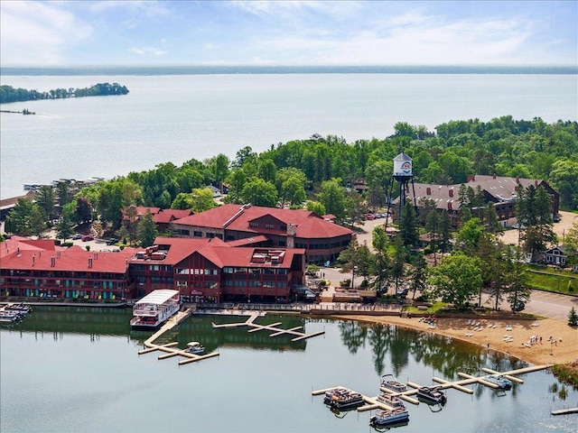 30202 Circle Dr, Breezy Point, MN 56472 - drone / aerial view of a large body of water