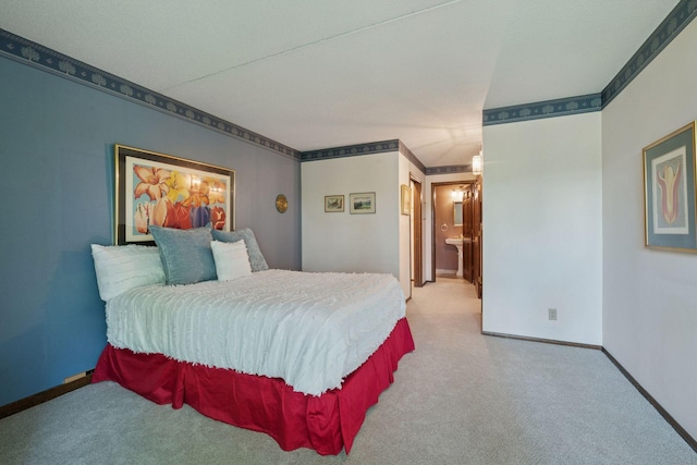 6670 Vernon Ave S Unit 301, Edina, MN 55436 - carpeted bedroom featuring baseboards
