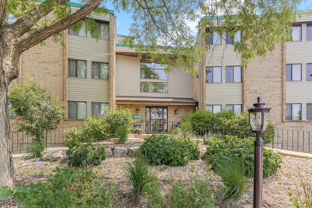 1855 Silver Bell Rd Unit 120, Eagan, MN 55122 - back of property featuring brick siding