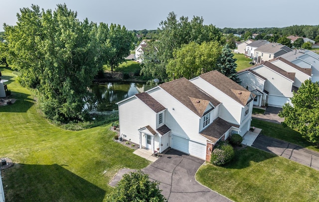 15608 Fjord Ave, Apple Valley, MN 55124 - aerial perspective of suburban area with a nearby body of water