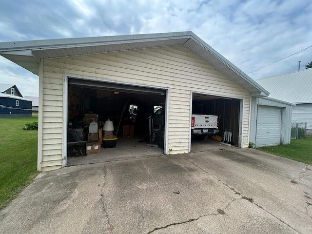207 Cook St, Palisade, MN 56469 - view of garage