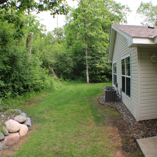 14257 184th Ave NW, Elk River, MN 55330 - view of green lawn featuring central air condition unit