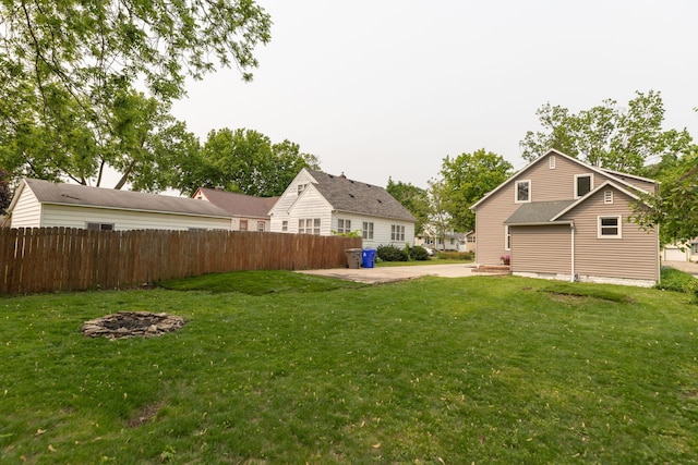 1126 7th Ave SE, Rochester, MN 55904 - view of yard with a patio area