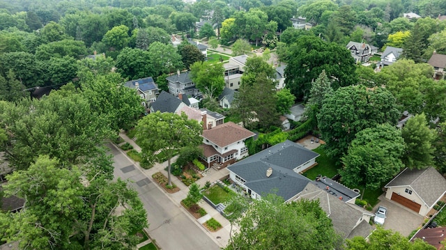 4817 Emerson Ave S, Minneapolis, MN 55419 - aerial view of property and surrounding area with nearby suburban area
