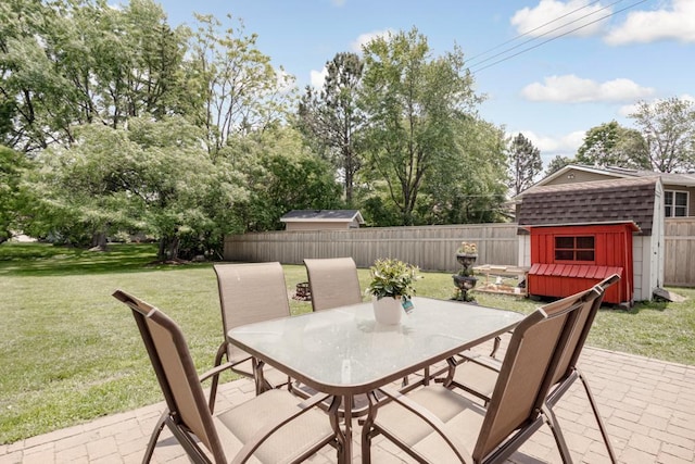 569 Driftwood Rd, New Brighton, MN 55112 - view of patio with outdoor dining area