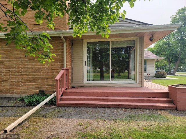 109 Jackson St W, Eagle Bend, MN 56446 - view of wooden deck