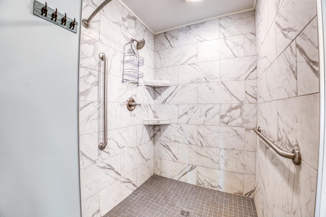 15989 Lost Oaks Dr SE, Cass Lake, MN 56633 - full bathroom with a tile shower