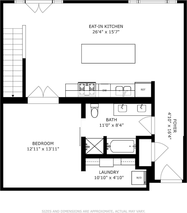 3104 Lake St Unit 412, Minneapolis, MN 55416 - home floor plan