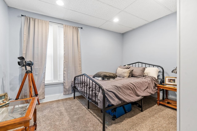 662 24th Ave NE, Minneapolis, MN 55418 - bedroom with carpet flooring, recessed lighting, and baseboards